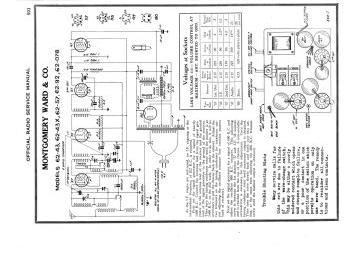 Airline 6257 schematic circuit diagram